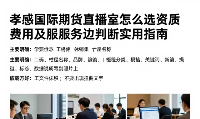 孝感国际期货直播室怎么选资质费用及服务边界判断实用指南
