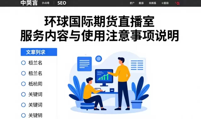 环球国际期货直播室服务内容与使用注意事项说明