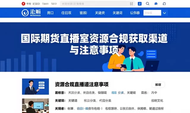 国际期货直播室资源合规获取渠道与注意事项