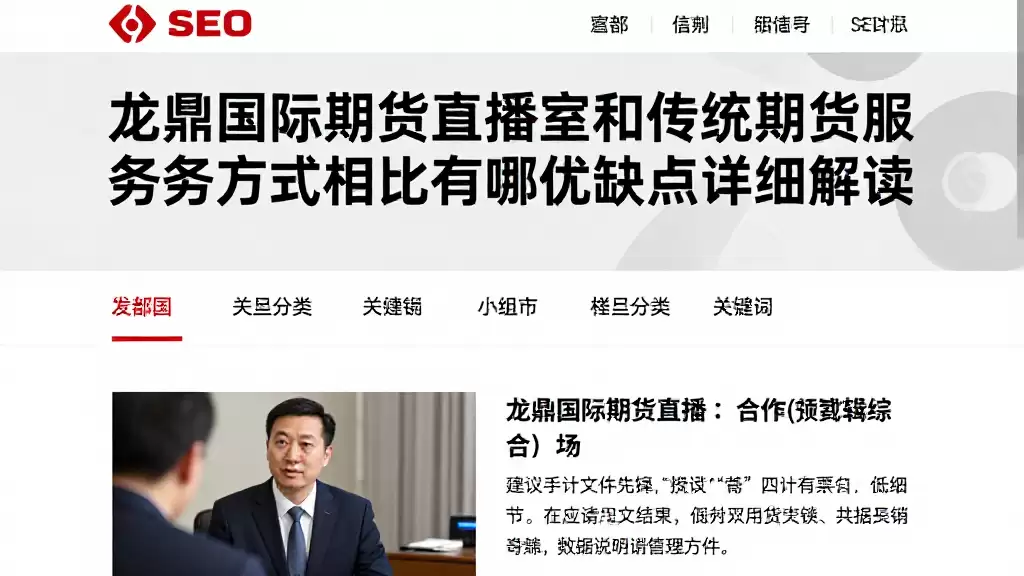 龙鼎国际期货直播室和传统期货服务方式相比有哪些优缺点详细解读