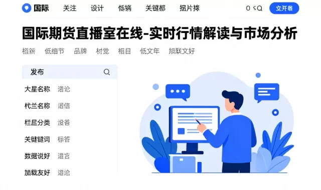 国际期货直播室在线_实时行情解读与市场分析