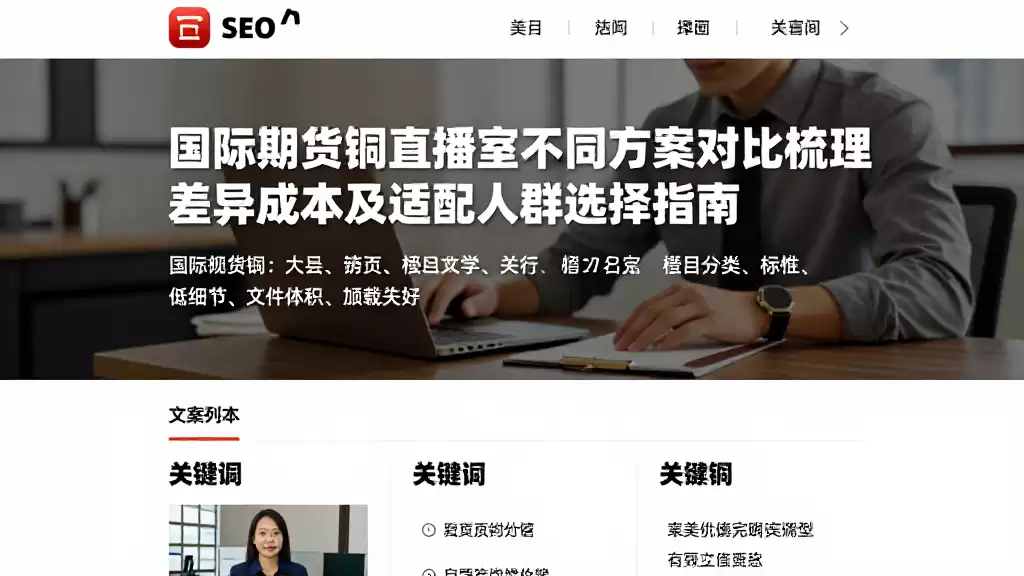 国际期货铜直播室不同方案对比梳理差异成本及适配人群选择指南