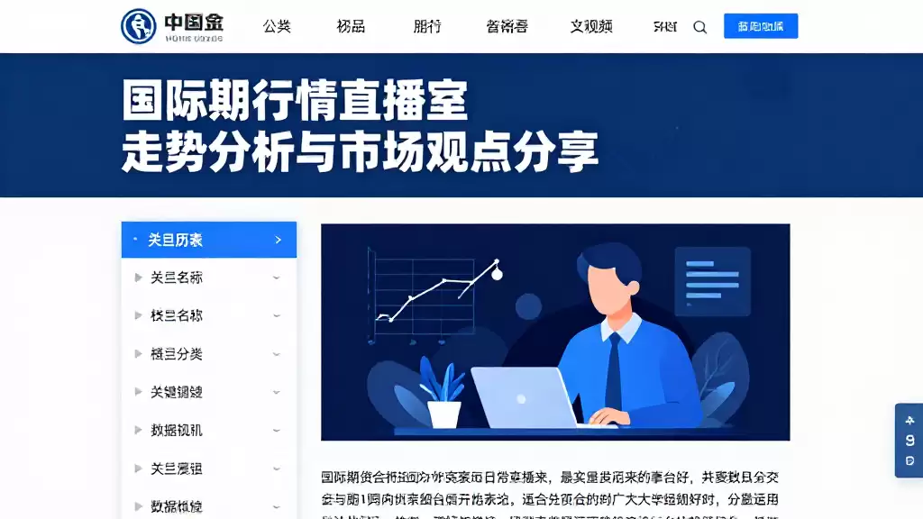 国际期货行情直播室走势分析与市场观点分享