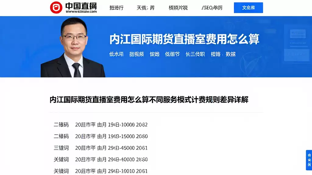 内江国际期货直播室费用怎么算不同服务模式计费规则差异详解
