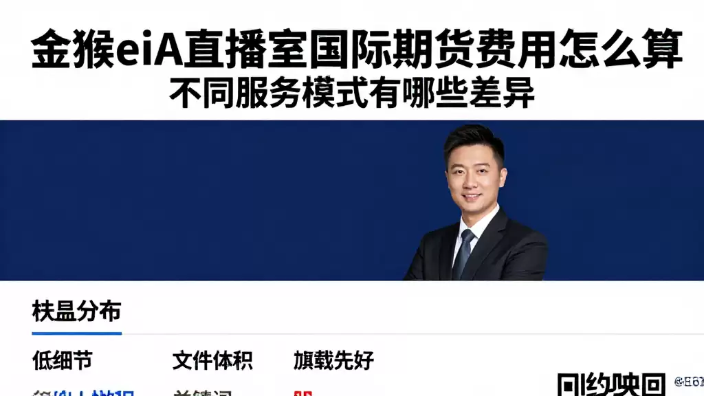 金猴eia直播室国际期货费用怎么算不同服务模式有哪些差异