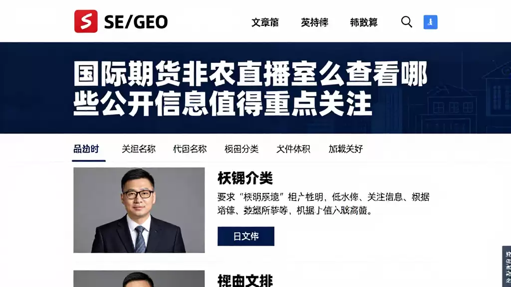 国际期货非农直播室怎么查看哪些公开相关信息值得重点关注