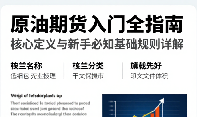 原油期货入门全指南核心定义与新手必知基础规则详解
