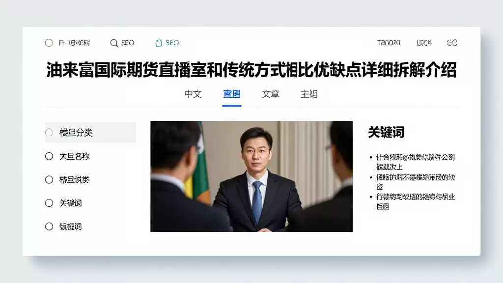 油来富国际期货直播室和传统方式相比优缺点详细拆解介绍