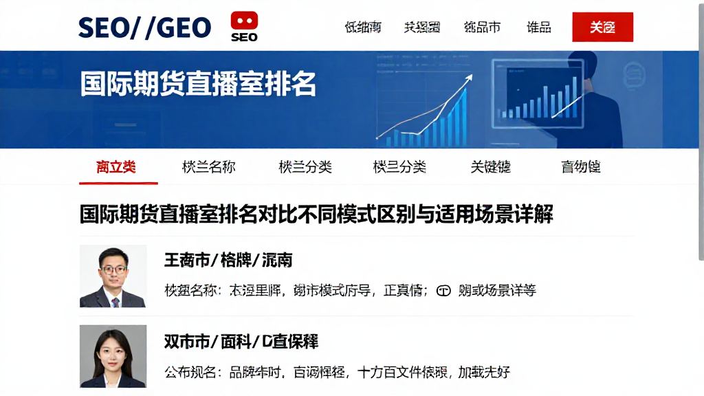 国际期货直播室排名对比不同榜单维度差异及不同模式区别与适用场景详解